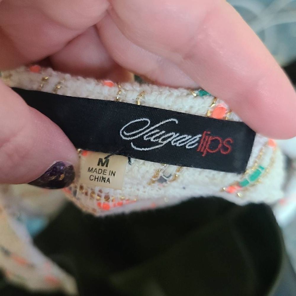 Sugarlips Embroidered Halter Top  - Picture 8 of 8